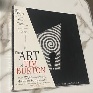 Rare Hardcover: The Art of Tim Burton Book
Still in package from museum